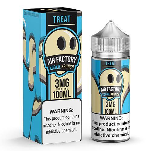 AIR FACTORY TREATS | Kookie Krunch 100ML eLiquid - 100ML \/ 0MG