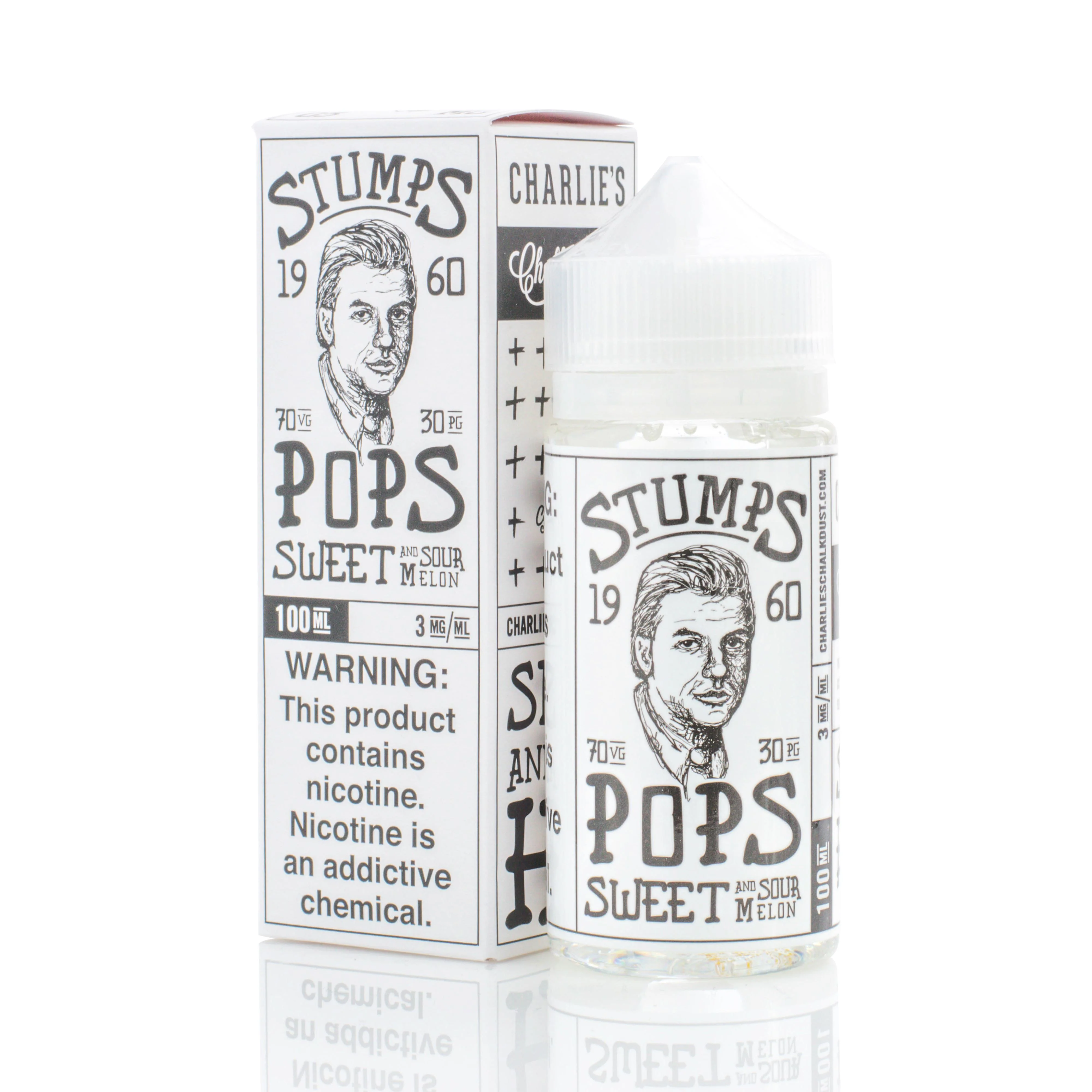 Charlie's Chalk Dust | STUMPS Pops eLiquid - 100ML \/ 0MG