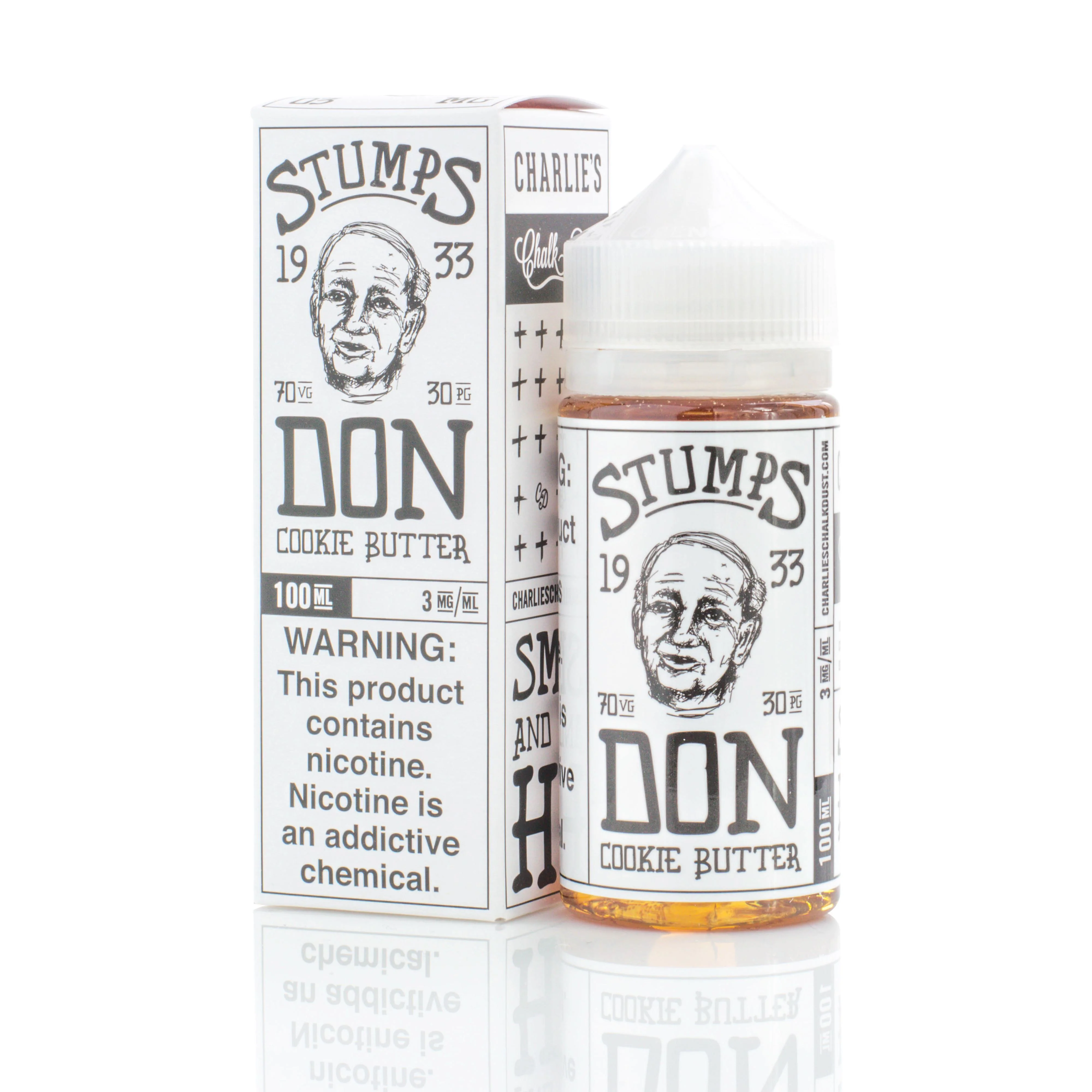 Charlie's Chalk Dust | STUMPS Don eLiquid - 100ML \/ 0MG
