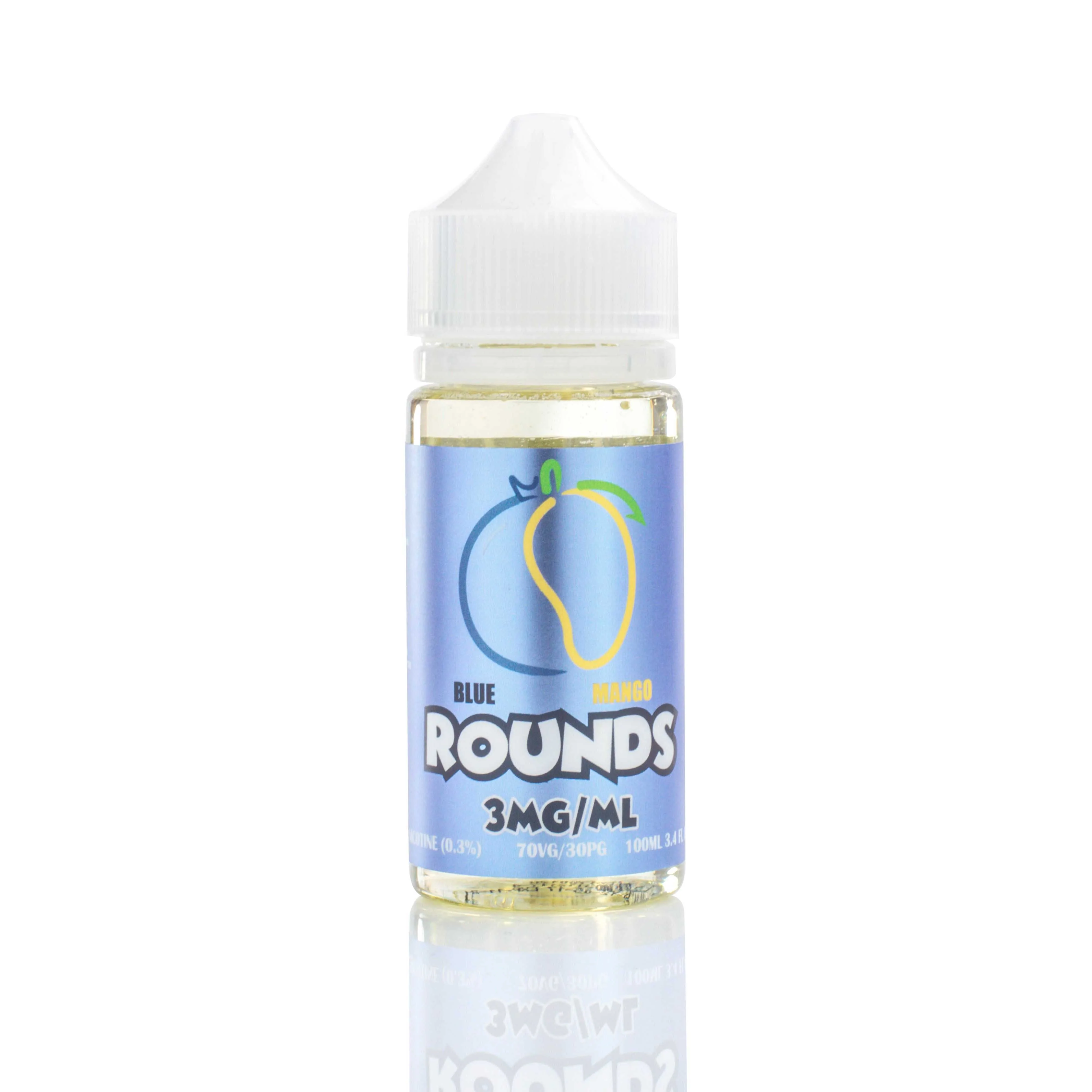 ROUNDS | Blue Mango Eliquid - 100ML \/ 0MG