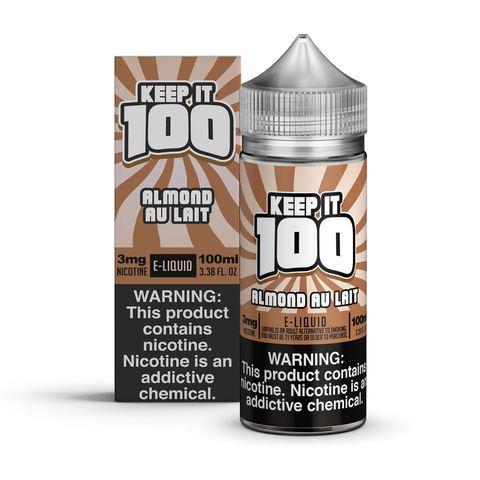 Almond Au Lait by Keep It 100 E-Juice 100ml - 100ML \/ 0MG