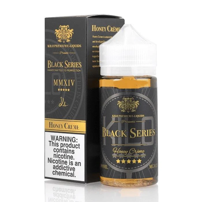 KILO BLACK SERIES | Honey Creme 100ML eLiquid - 0MG