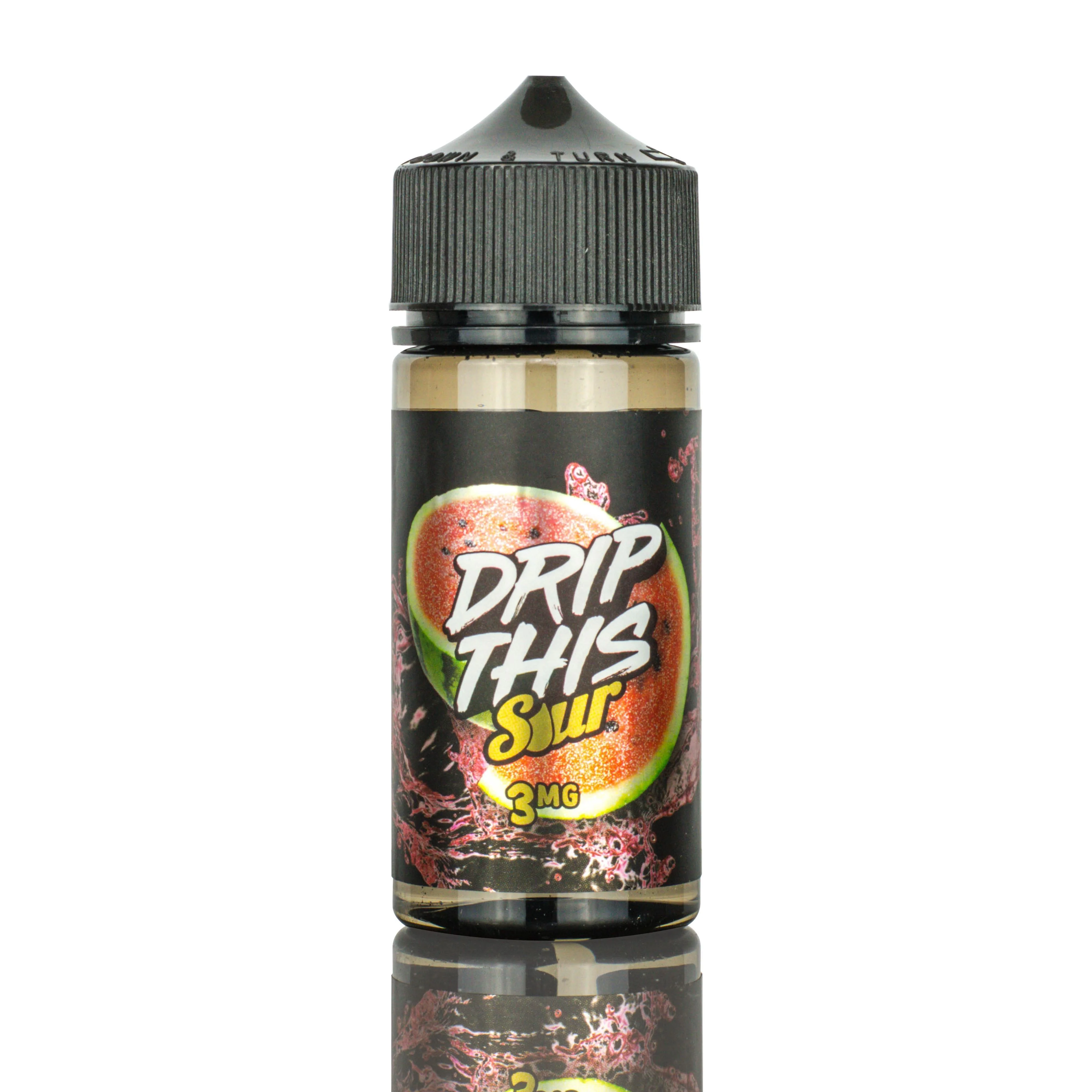 DRIP THIS | Sour Watermelon eLiquid - 100ML \/ 0MG