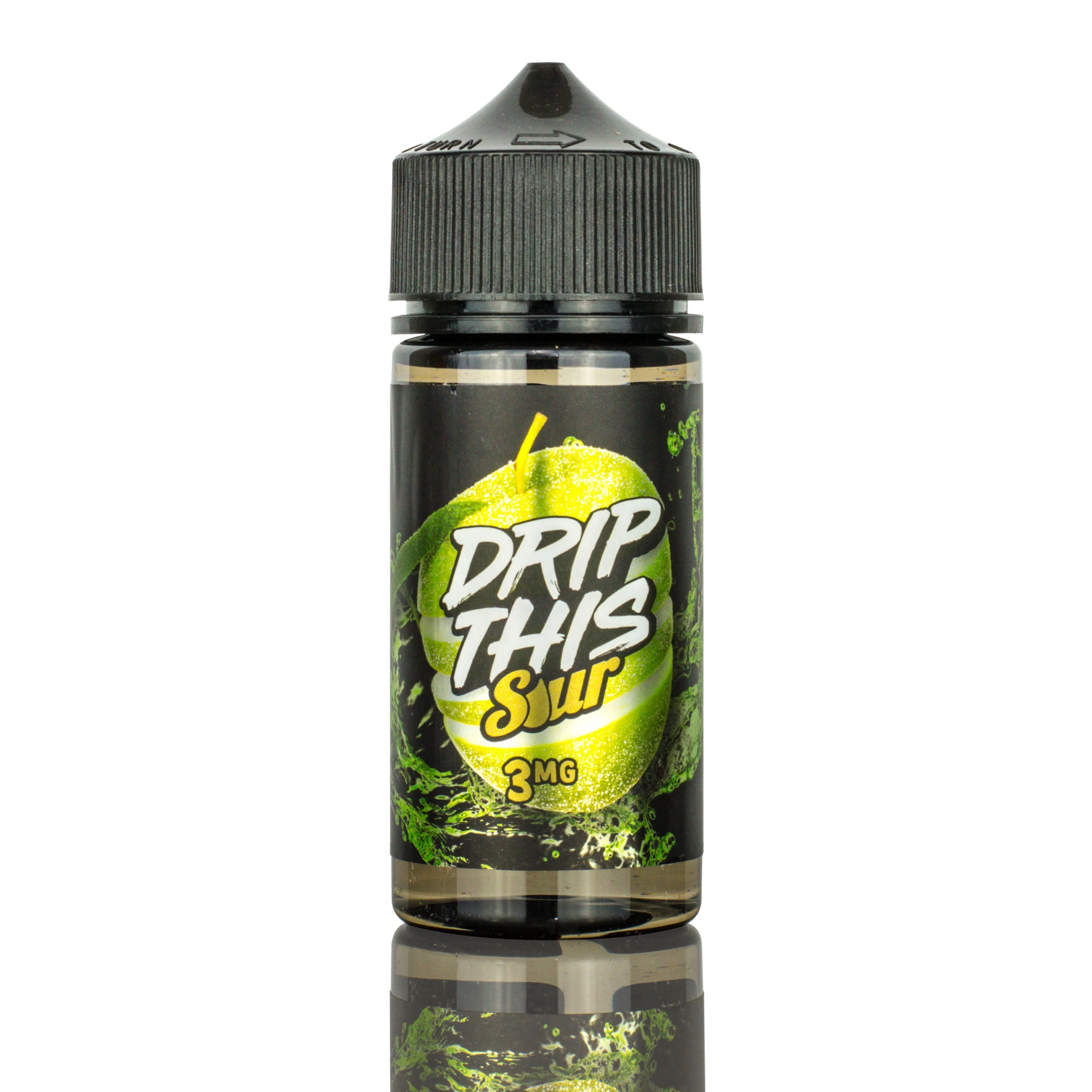 DRIP THIS | Sour Green Apple eLiquid - 100ML \/ 0MG