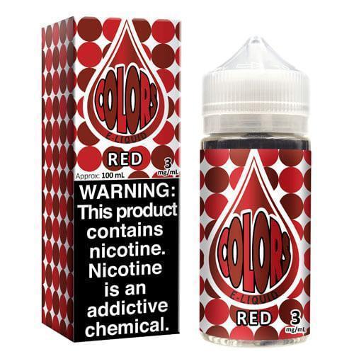 COLORS | Red eLiquid - 100ML \/ 0MG