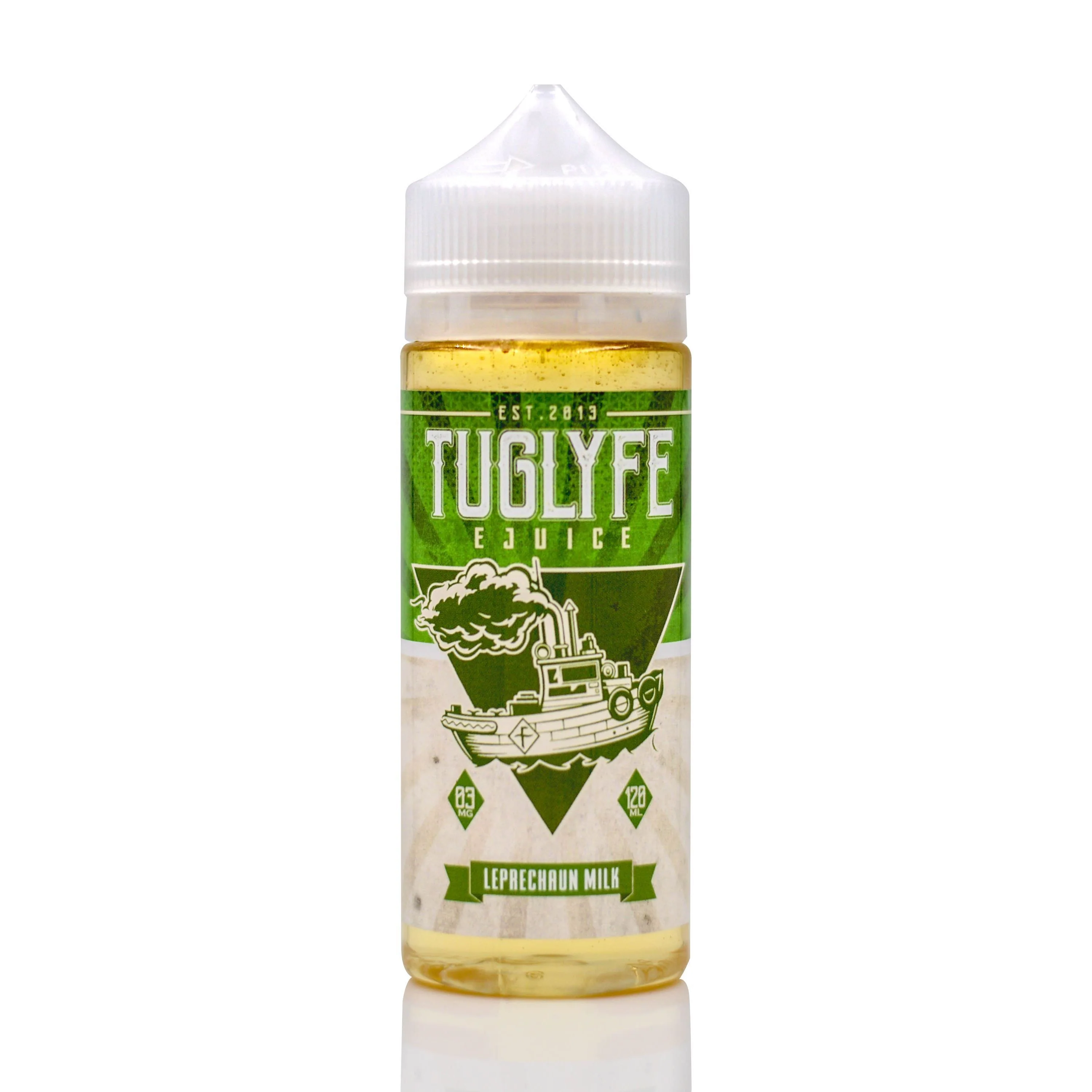FLAWLESS | TUGLYFE | Leprechaun Milk Eliquid - 120ML \/ 0MG