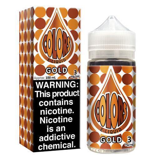 COLORS | Gold eLiquid - 100ML \/ 0MG