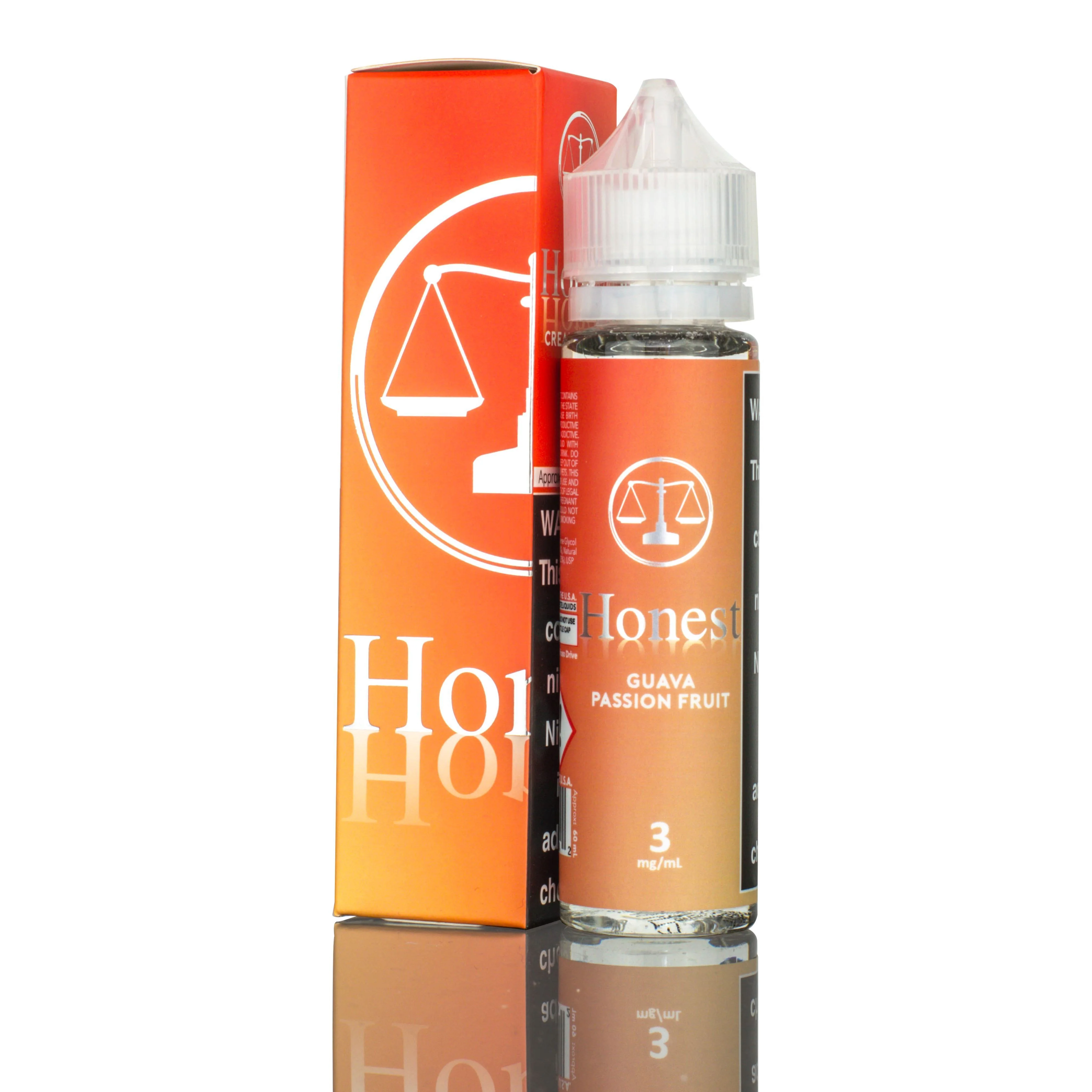 Honest | Guava Passion Fruit eLiquid - 60ML \/ 0MG