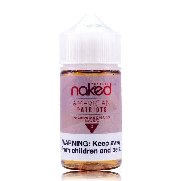 American Patriots by Naked 100 Tobacco 60ml - 60ml \/ 0mg