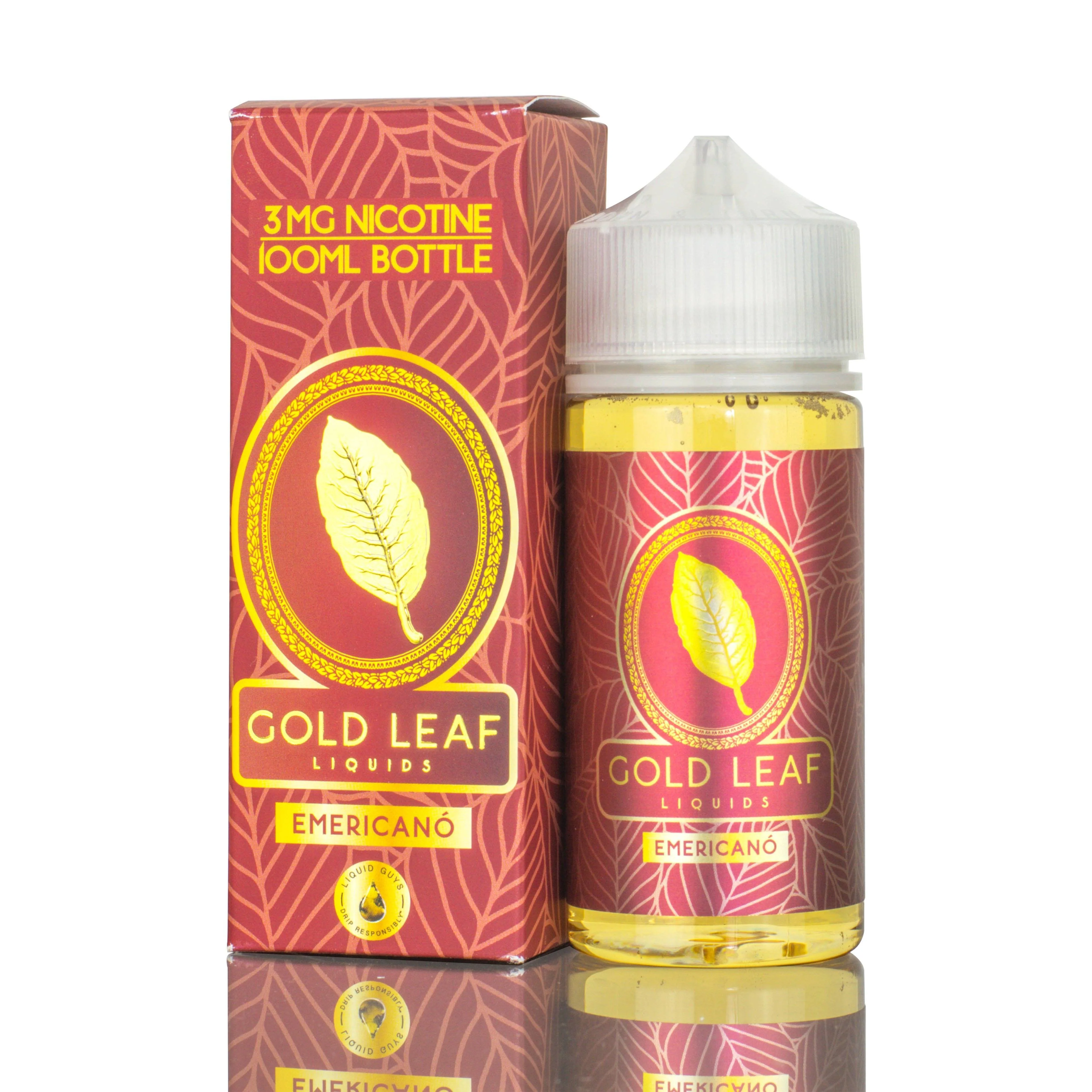 Gold Leaf Liquids | Emericano eLiquid - 100ML \/ 0MG