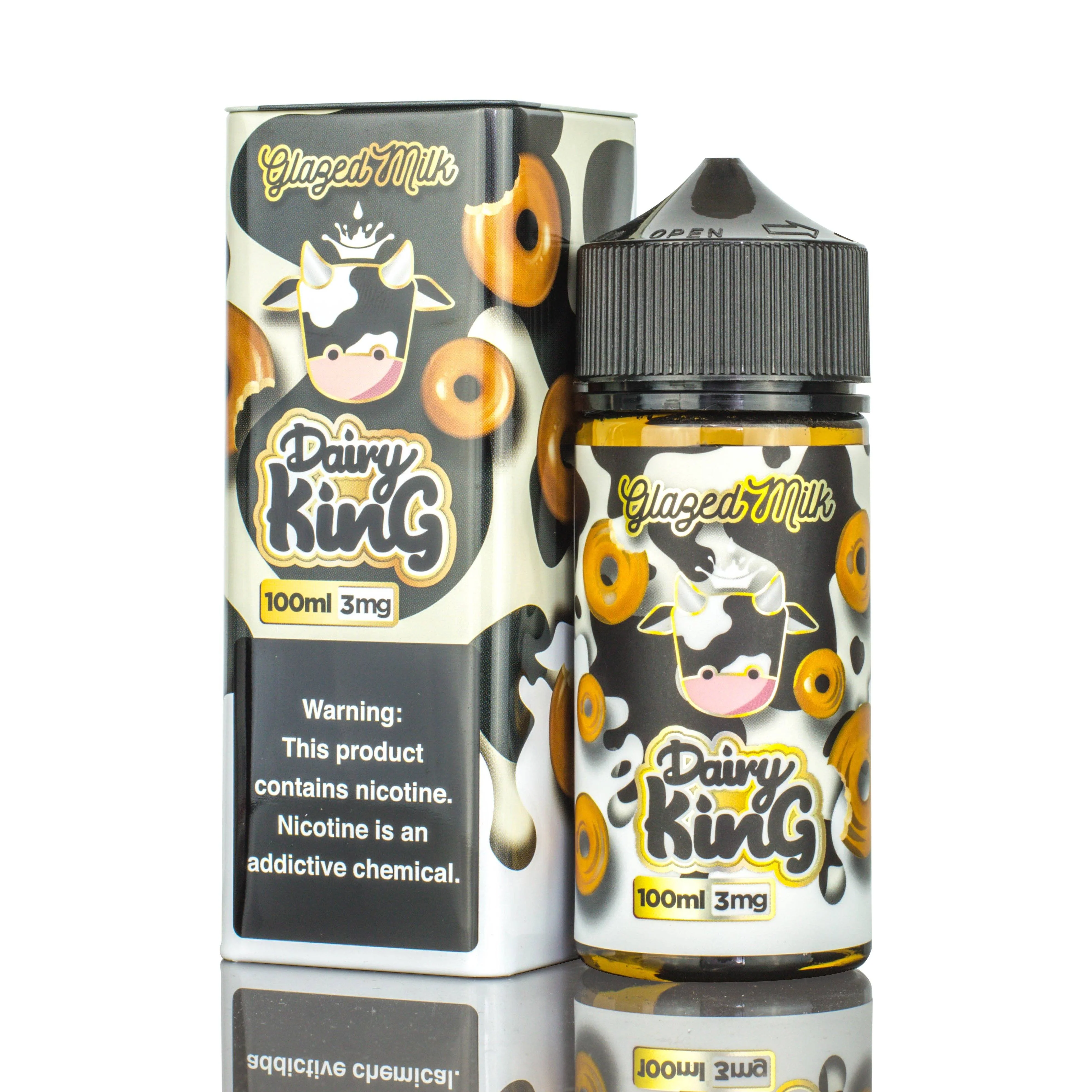 Dairy King | Glazed Milk eLiquid - 100ML \/ 0MG