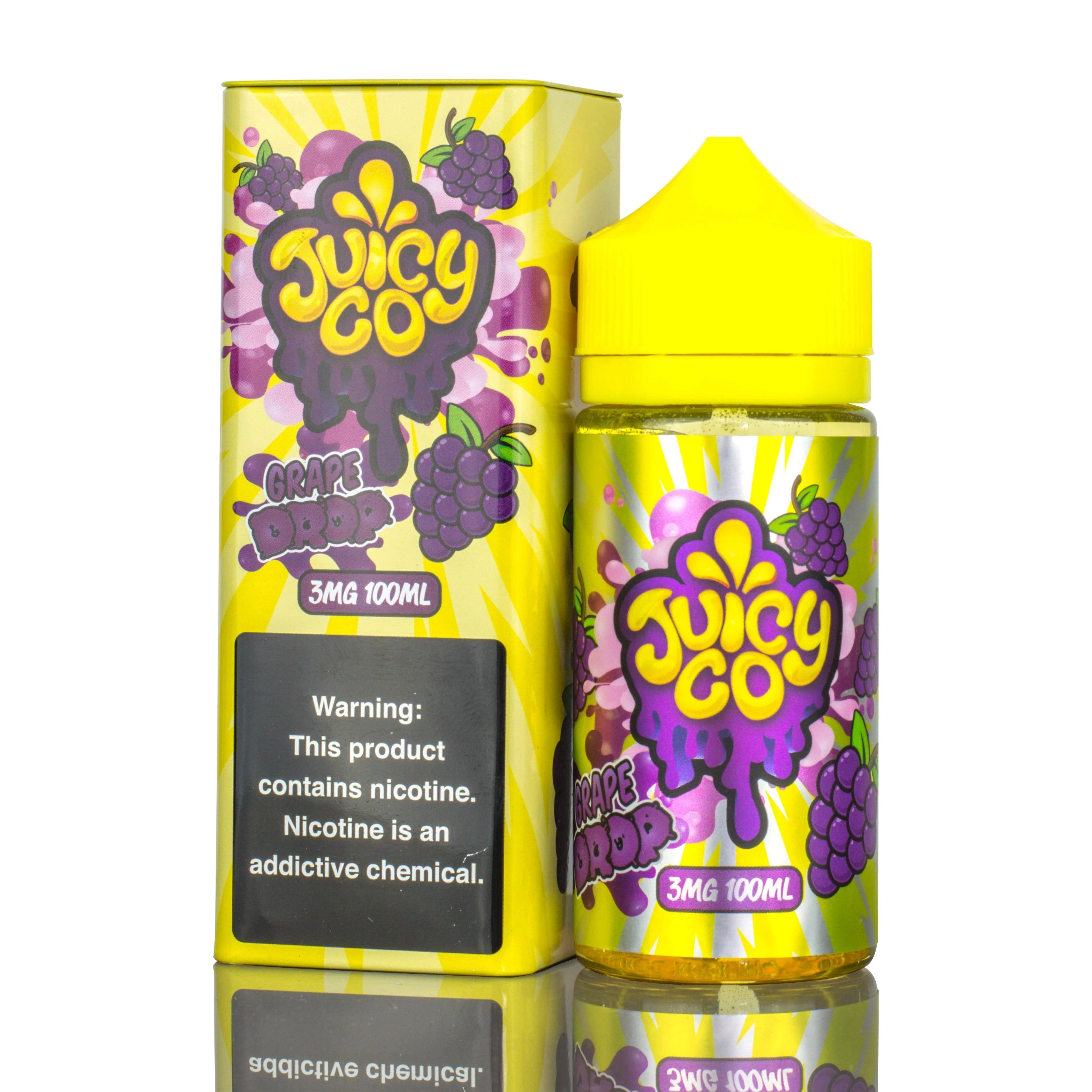 Juicy Co | Grape Drop eLiquid - 100ML \/ 0MG