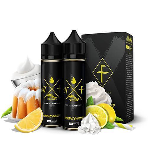 HUMBLE X FLAWLESS | Creamy Custard 120ML eLiquid - 120ML \/ 0MG