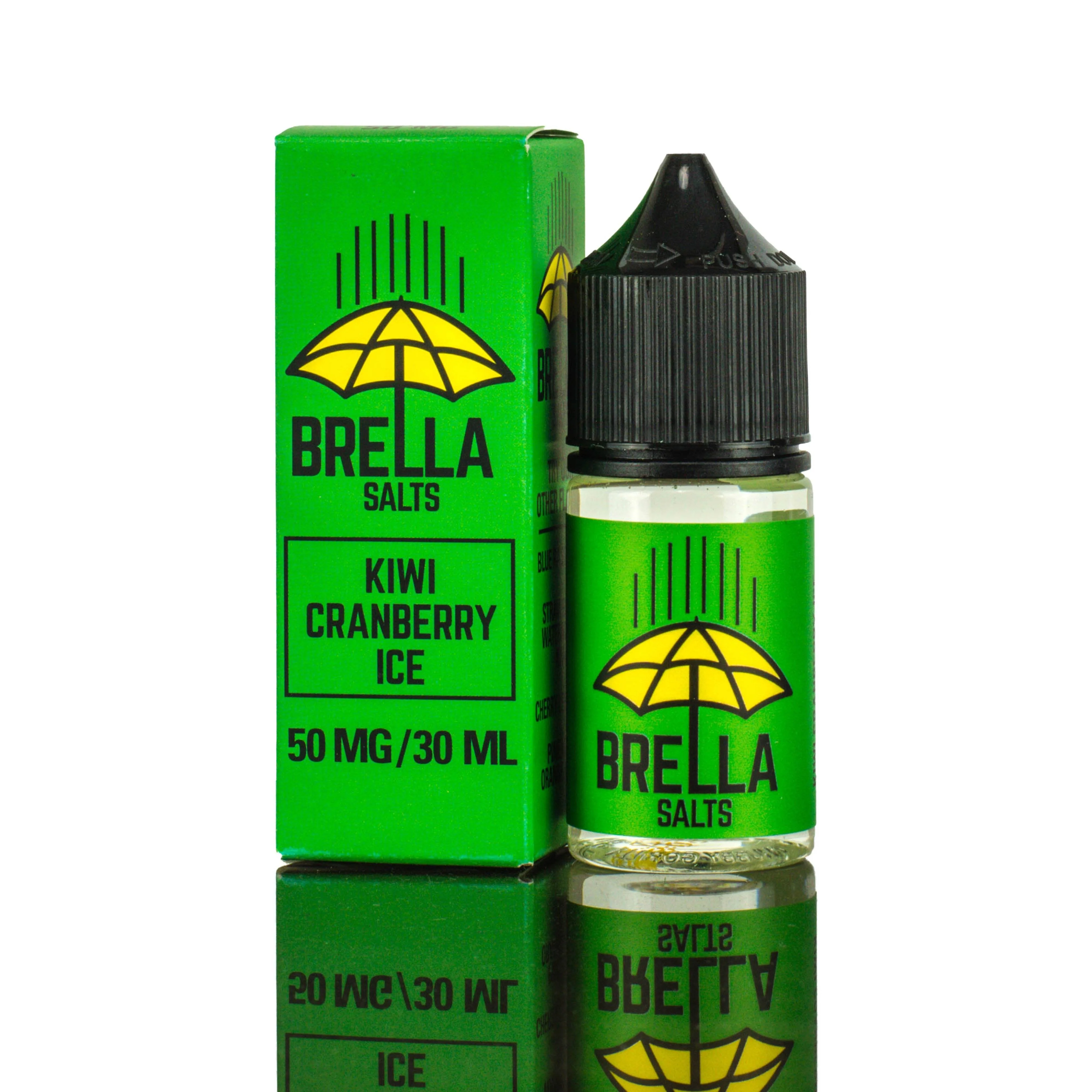 BRELLA SALTS | Kiwi Cranberry Ice eLiquid - 30ML \/ 50MG