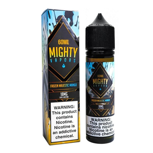 Frozen Majestic Mango by Mighty Vapors Series E-Liquid 60mL (Freebase) - 60ML \/ 0MG