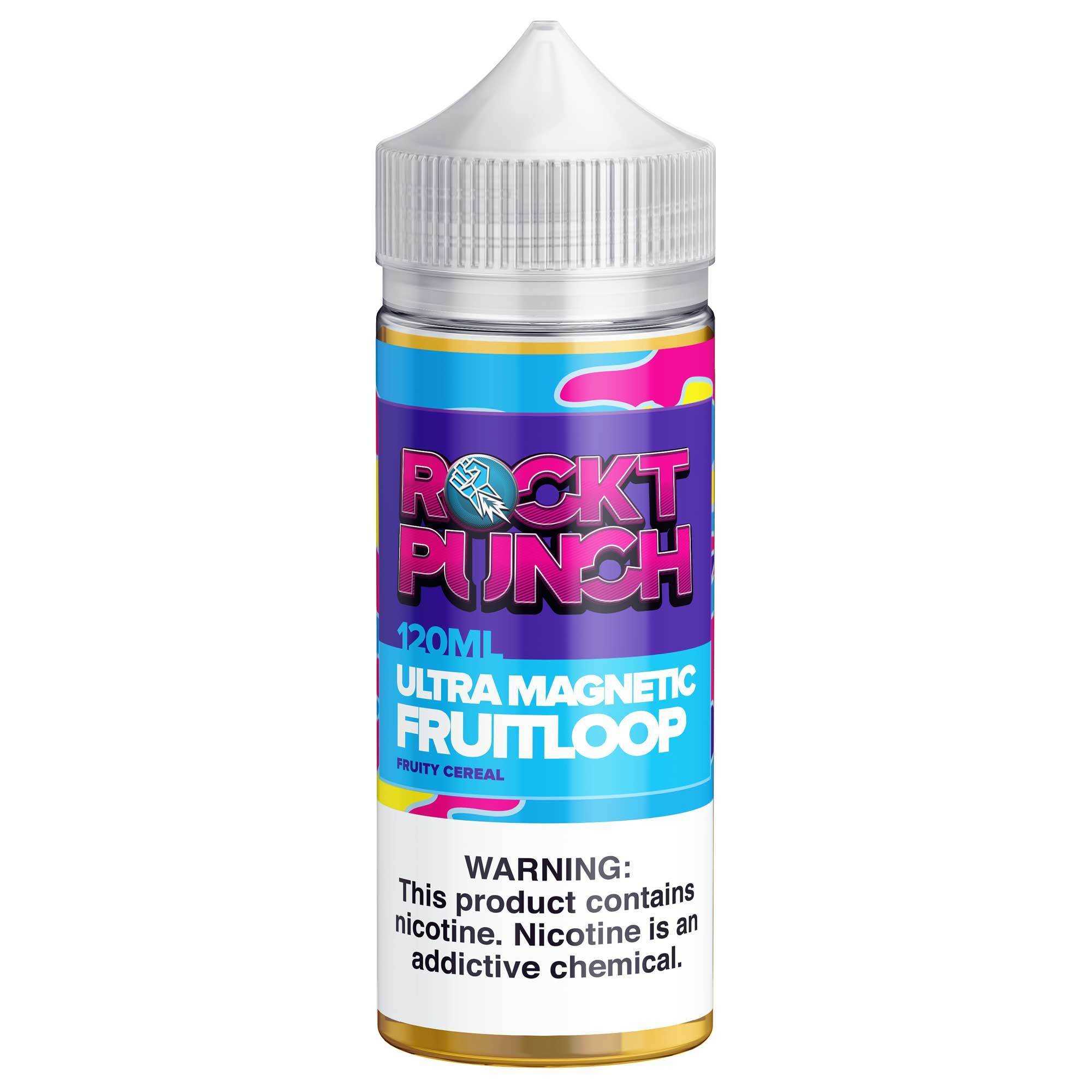 Ultra Magnetic Fruit Loop by ROCKT PUNCH 120ml - 120ML \/ 0MG