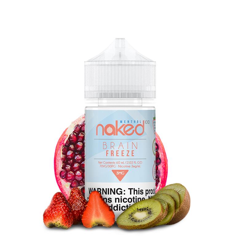Strawberry POM (Brain Freeze) by Naked 100 Menthol 60ml - 60ml \/ 0mg