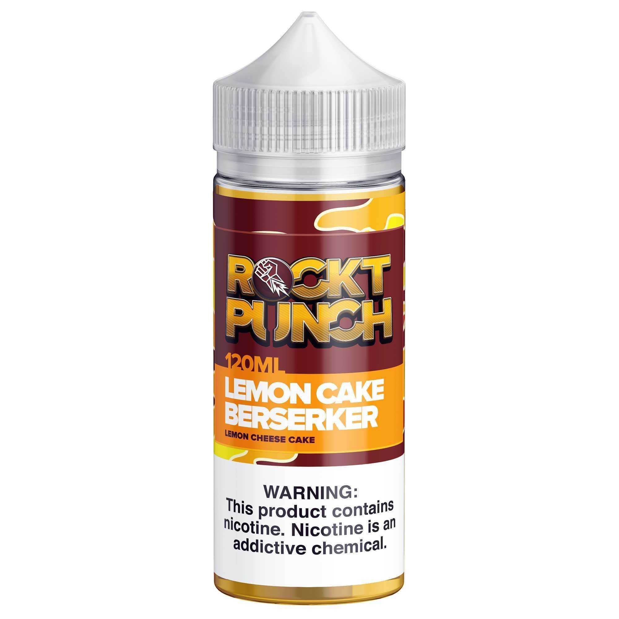 Lemon Cake Berserker cake by ROCKT PUNCH 120ml - 120ML \/ 0MG