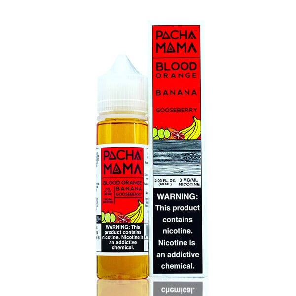 Blood Orange Banana Gooseberry by Pachamama TFN 60ml - 60ML \/ 0Mg
