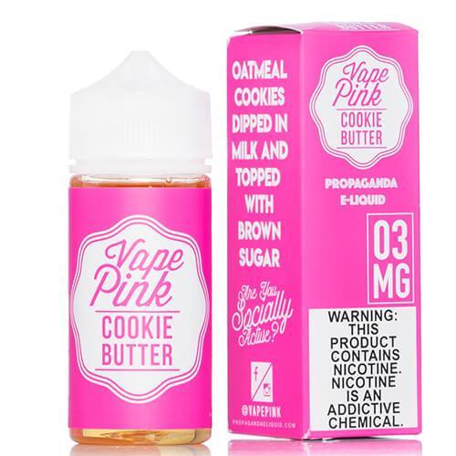 Cookie Butter by Vape Pink E-Liquid 100ml - 0MG