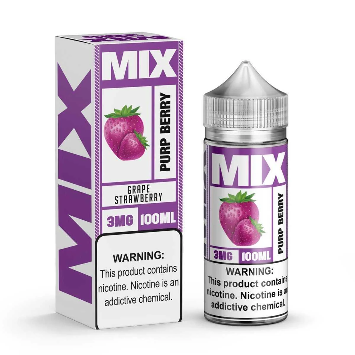 MIX | Purple Berry 100ML eLiquid - 0MG