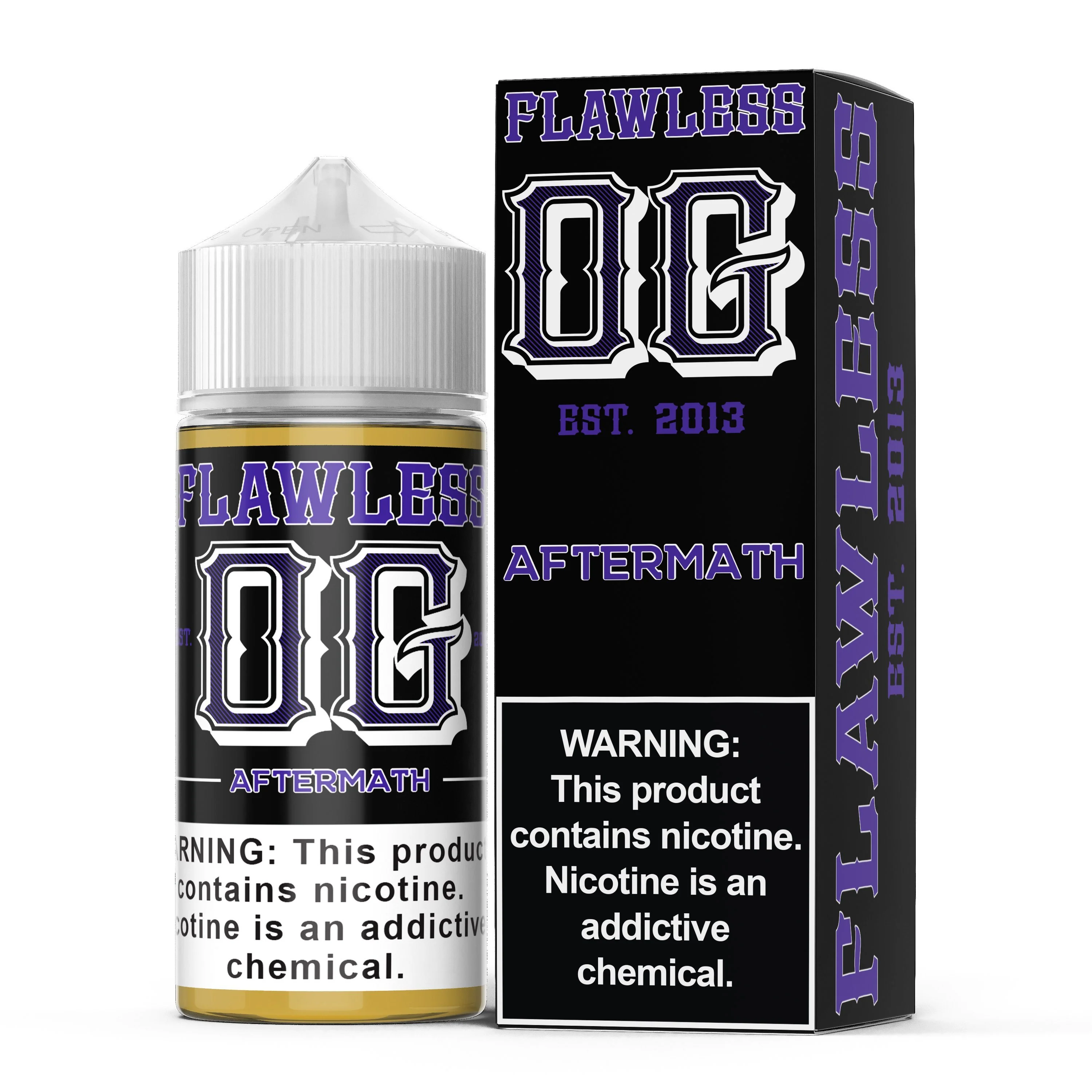 Aftermath by Flawless OG E-Liquid 100ml - 0MG