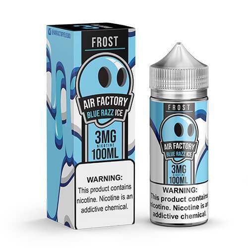 Blue Razz Ice by Air Factory E-Liquid 100ml - 0MG