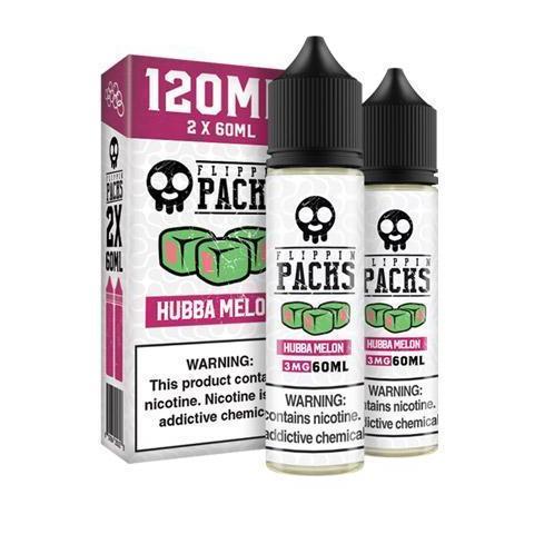 FLIPPIN PACKS | Watermelon 120ML eLiquid - 0MG
