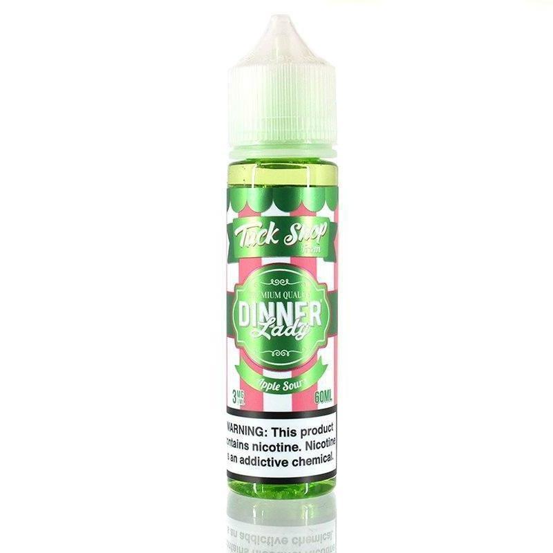 Apple Sour by Dinner Lady Tuck Shop E-Liquid 60ml - 3MG