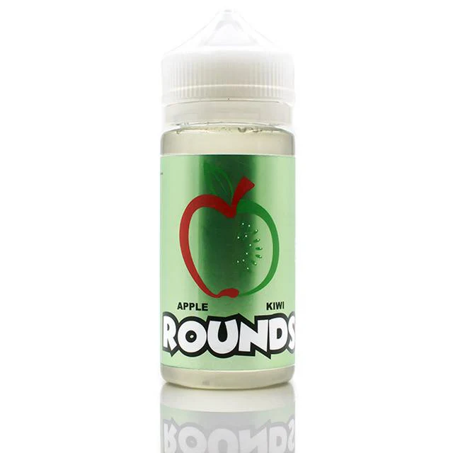 ROUNDS | Apple Kiwi Eliquid - 100ml \/ 0mg
